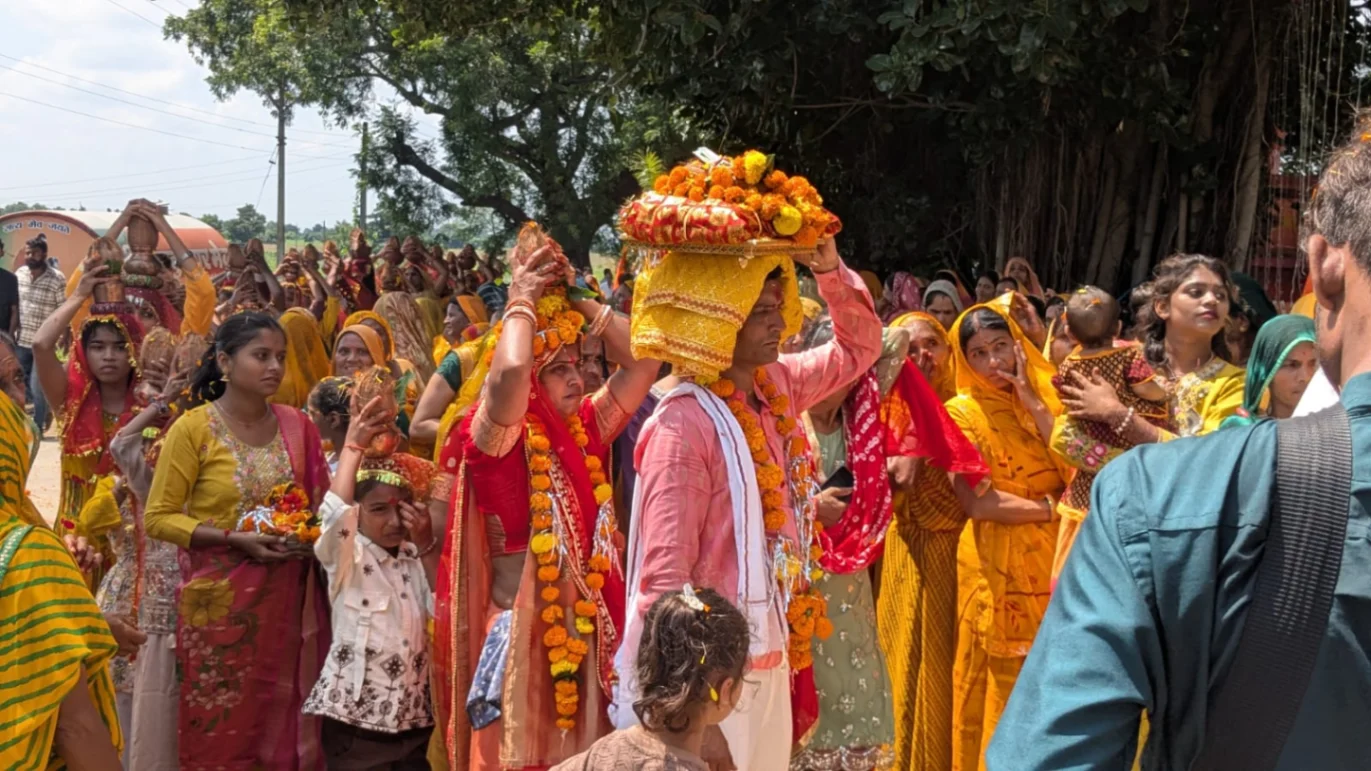 माँ नर्मदा महापुराण कथा का शुभारंभ